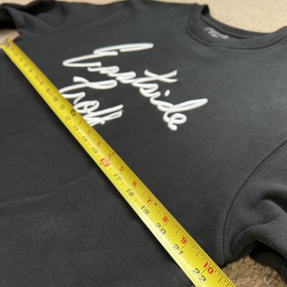 Eastside Golf Core Fleece Crew Script Logo Black Men Sweatshirt Size M NEW - Picture 8 of 10